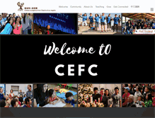 Tablet Screenshot of cefc.org
