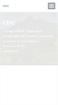 Mobile Screenshot of cefc.cat