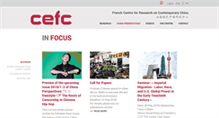 Desktop Screenshot of cefc.com.hk
